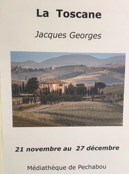 Exposition photos de Jacques Georges La Toscane