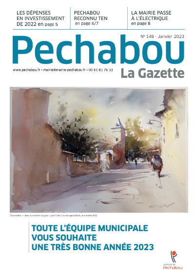 Gazette148 La Gazette de Pechabou novembre 2022