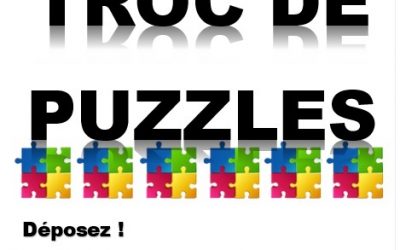 Troc de puzzles à la médiathèque !