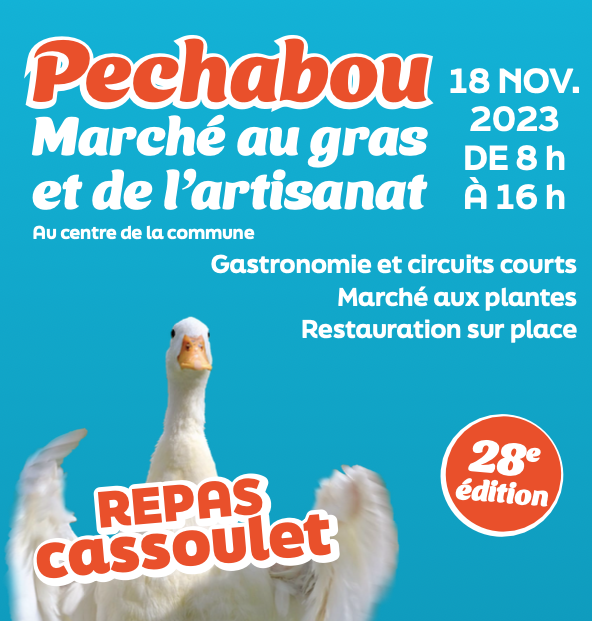 Il reste quelques places pour le cassoulet du marché au gras