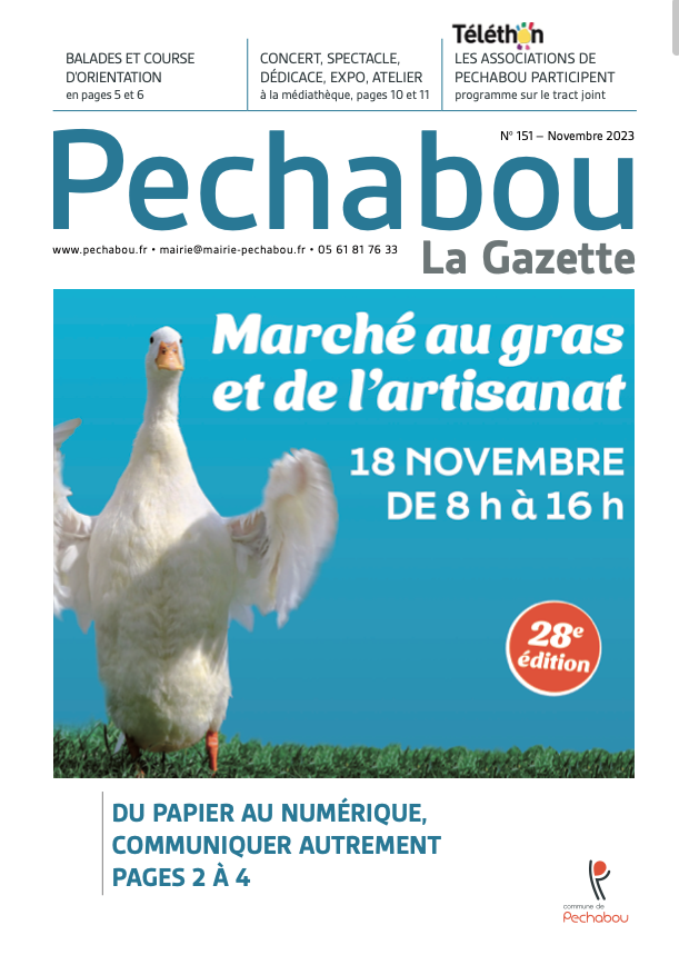 La Gazette de Pechabou novembre 2022