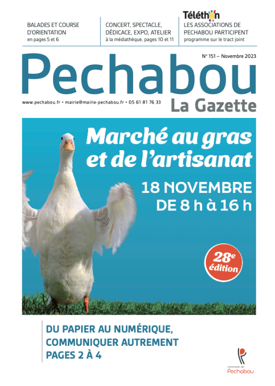 La Gazette de Pechabou novembre 2022