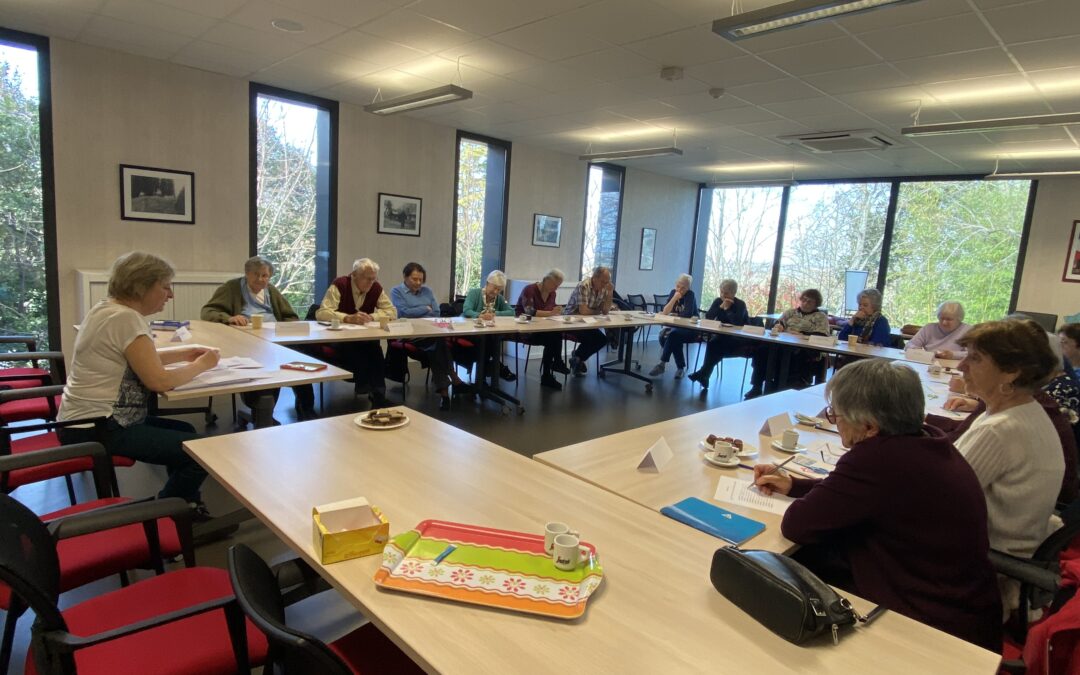 Beau succès pour les ateliers mémoire ! 