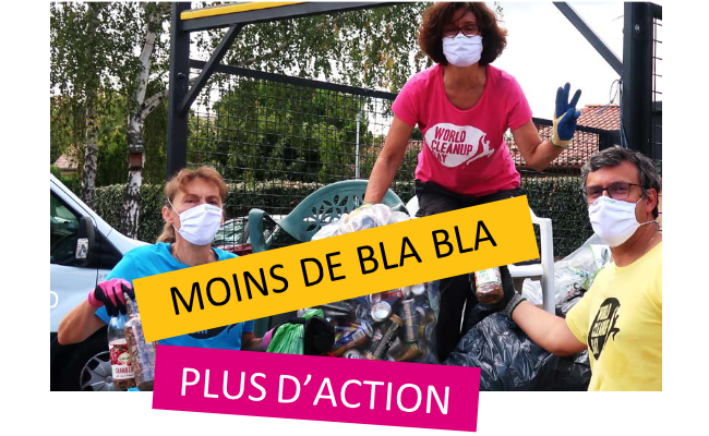 Appel à bénévoles pour le World Clean Up Day à Pechabou !