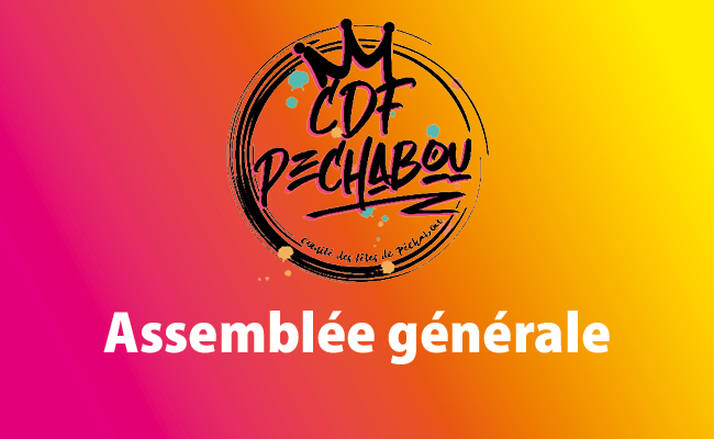 Assemblée générale comité des fête de Pechabou