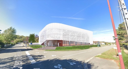Maison des sports projet 3D en situation