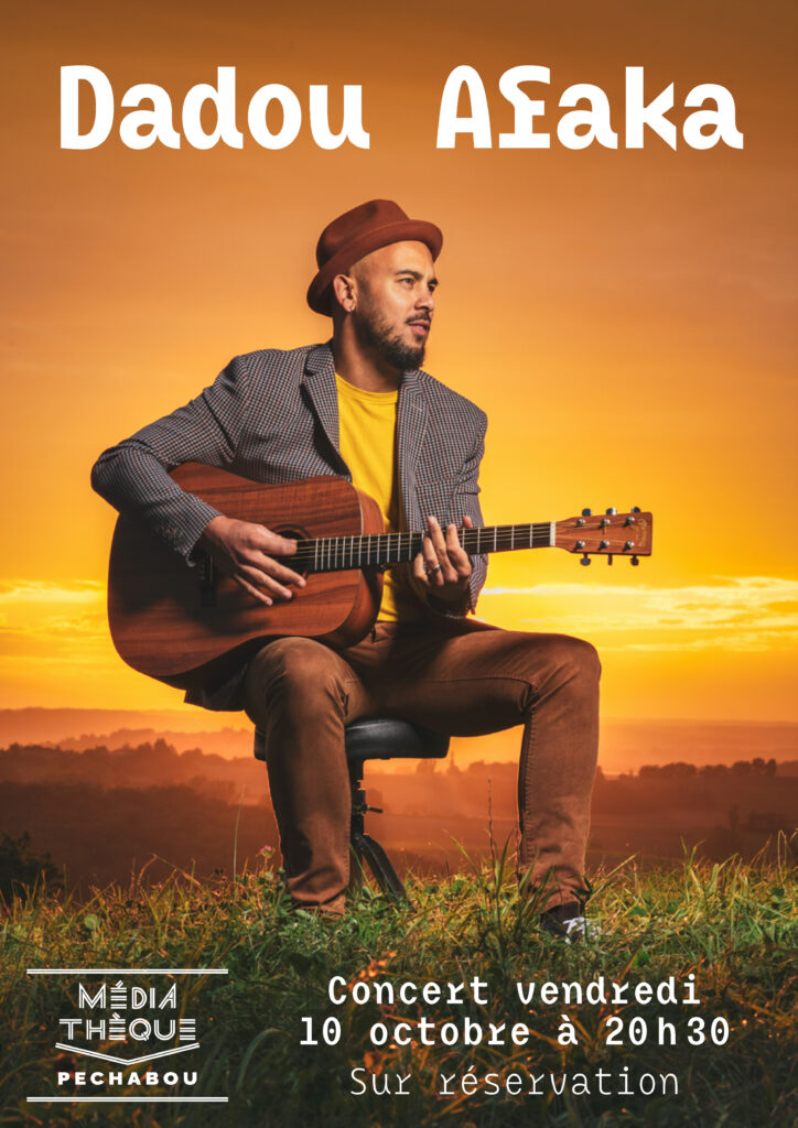 Concert Dadou Afaka à la médiathèque