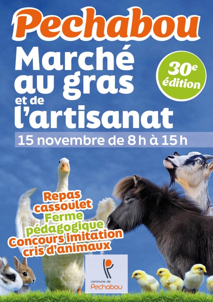 L’affiche du marché au gras 2025