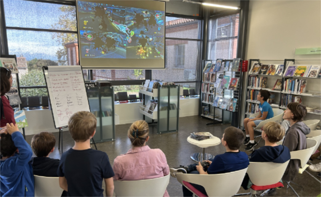 Tournoi jeux vidéo à la médiathèque !