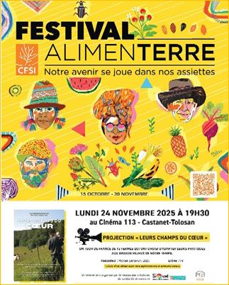 Affiche festival AlimenTerre