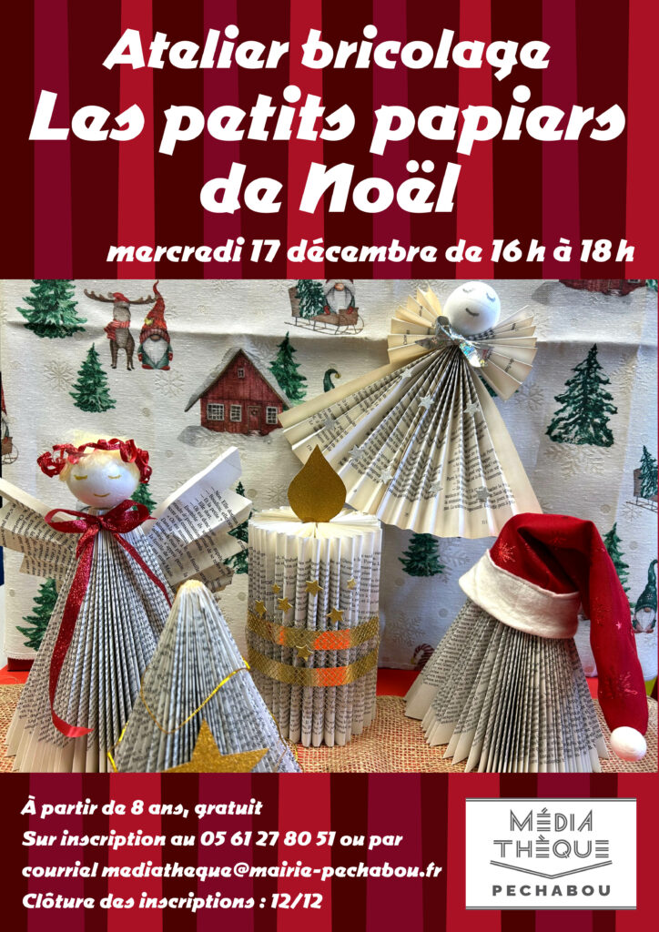 Affiche les petits papiers de Noël