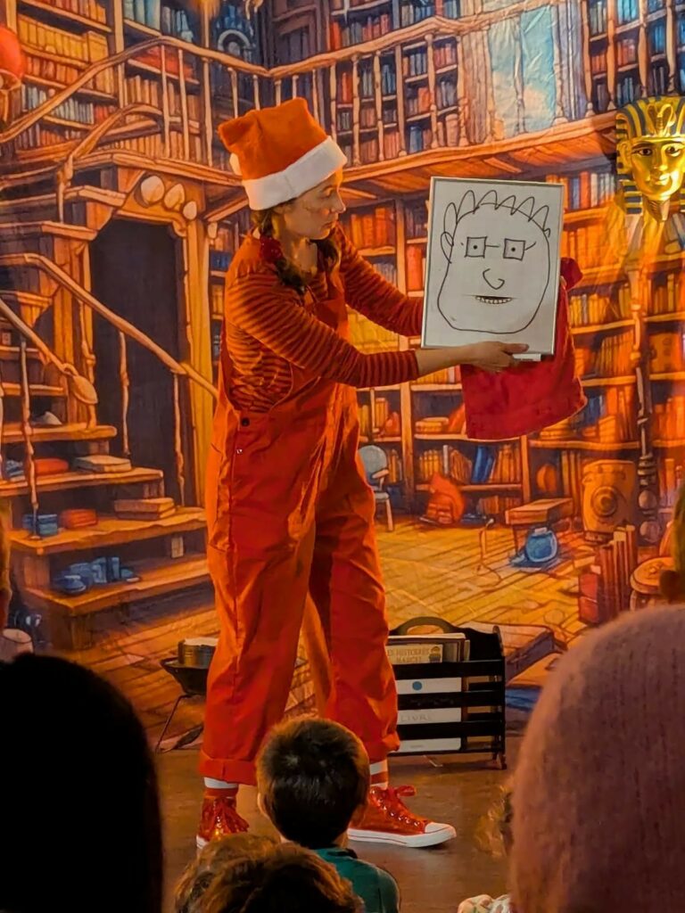 Noël à la bibliothèque