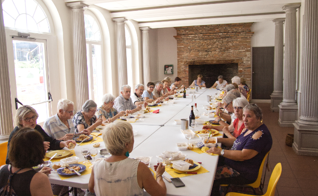 repas intergénérationel