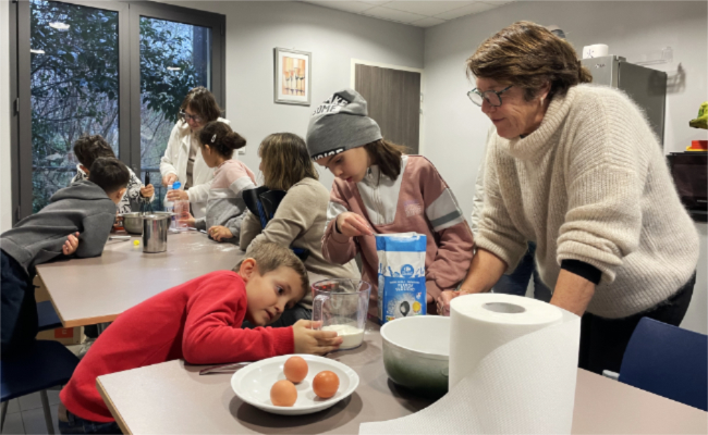 Crêpe party au CLAS