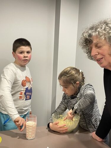 Les enfants du CLAS à l'atelier crêpes 2026