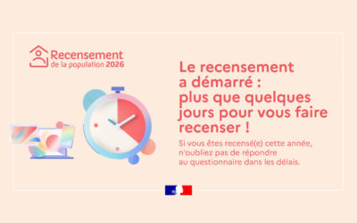 Le recensement, c’est maintenant !