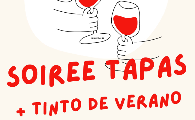 Soirée tapas au bar du Bout de la Colline avec le Comité de jumelage espagnol