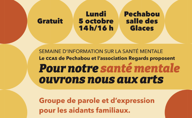 Santé mentale : un après-midi d’échanges et d’expression artistique pour les aidants familiaux