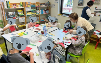 Un atelier créatif tout en minutie à la médiathèque