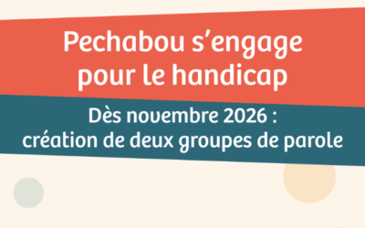 Pechabou s’engage pour le handicap : deux groupes de parole voient le jour